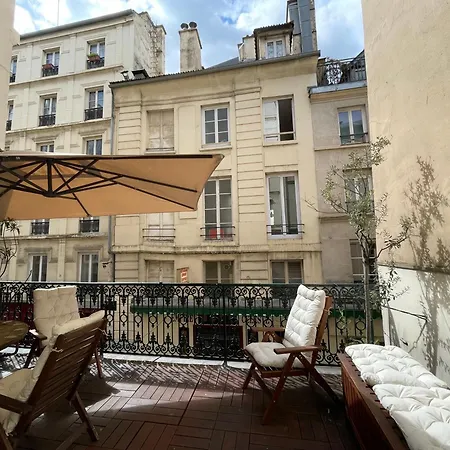 Pantheon-luxembourg With Terrace 公寓